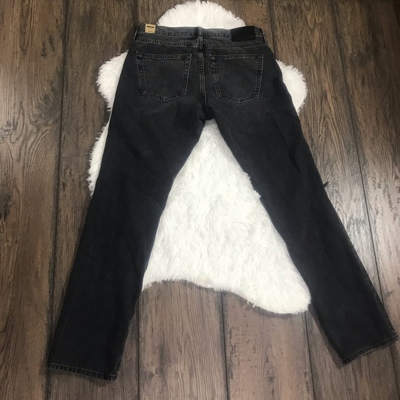 Abercrombie & Fitch Langdon Slim Distressed Black - Picture 5 of 7